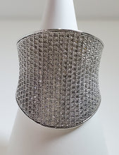 Load image into Gallery viewer, Sterling Silver Pave Ring
