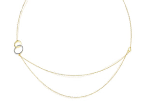 10K Yellow Gold Diamond necklace